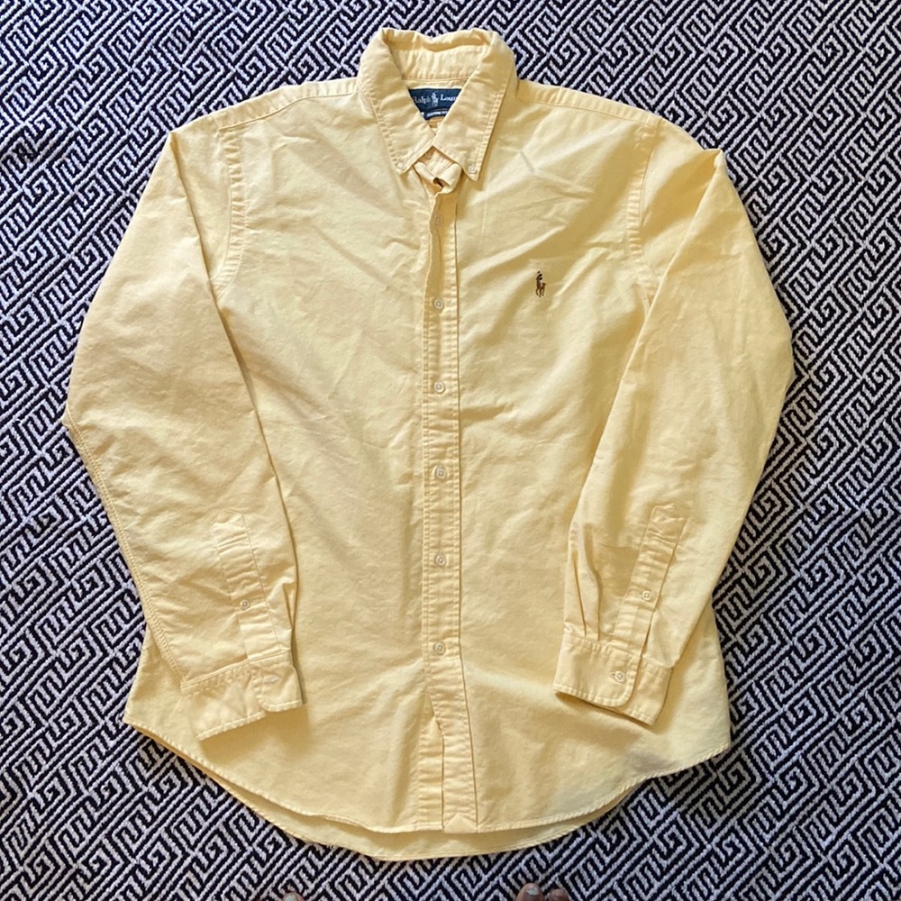 Ralph Lauren button down long sleeved shirt - Picture 1 of 3